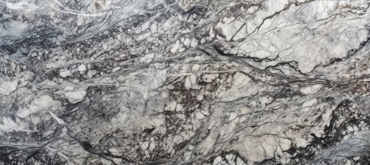 Wall Mural - cracked marble stone texture surface background. generative ai technology.
