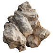 rock stone boulder mountain clay ore nature earth transparent background cutout 