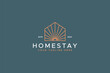 © captoro - Rustic Cottage Cabin House Adventure Abstract Illustration Logo