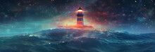 The Lighthouse In The Space