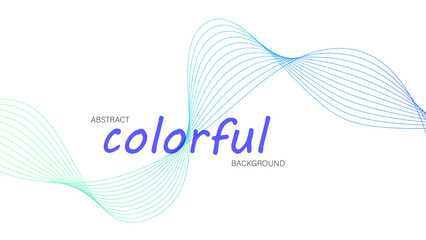 Fototapete - Color bright poster for advertising. Abstract background cover design template. Vector illustration.