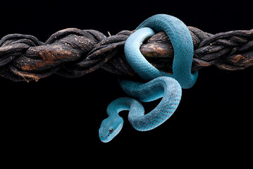 Vipers on a tree branch