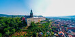 panorama of the town Rudolstadt 