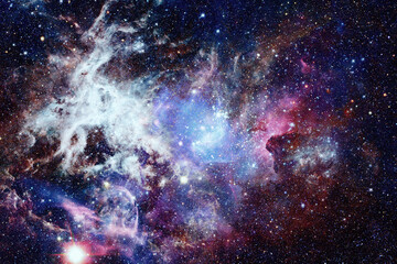 Wall Mural - galaxy and nebula. elements of this image furnished by nasa