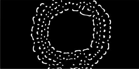 Fototapete - Abstract black and white pattern created using a computer generative algorithm called reaction-diffusion.
