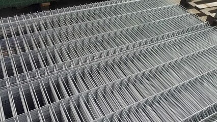 Aufkleber - reinforcing mesh for the foundation. construction material