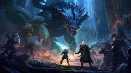 role playing game stunning artwork