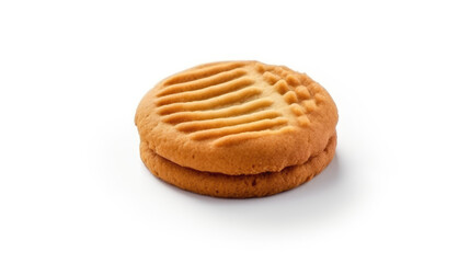 Wall Mural - cookie isolated on white created with Generative AI technology