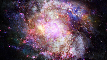 Wall Mural - image of the nebula in deep space. elements of this image furnished by nasa.