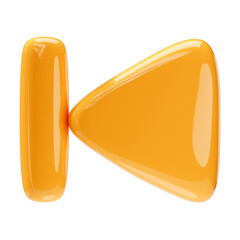 Poster - backward button icon