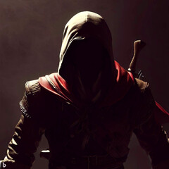 Wall Mural - A mysterious unidentified man. The assassin creed.