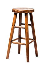 Bar Stool Isolated On A Transparent Background, Generative Ai