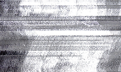 Poster - Glitch scan line texture
