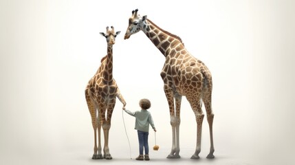 Wall Mural - giraffe