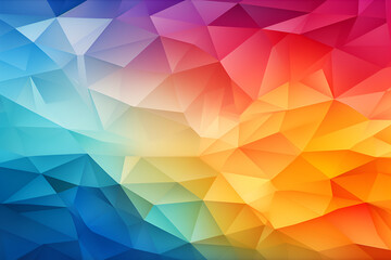 Wall Mural - abstract background with triangles