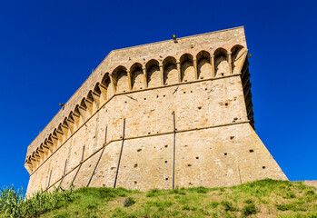 Poster - Volterra, Italy. Bastion of the Medici fortress