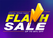 © Vectorman2017 - Flash Sale Advertising Logo Symbol Special Offer Sale Campaign. Ads for web, social media, shopping online.