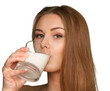 © BillionPhotos.com - Portrait of a Woman Drinking Milk