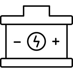 Poster - Battery Icon