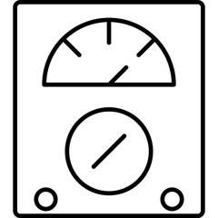 Sticker - Voltmeter Icon