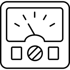 Sticker - Ammeter Icon