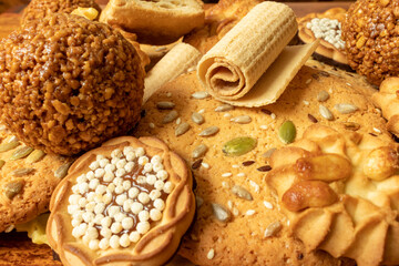 Wall Mural - Lots of early cookies. Beautiful tasty cookies.