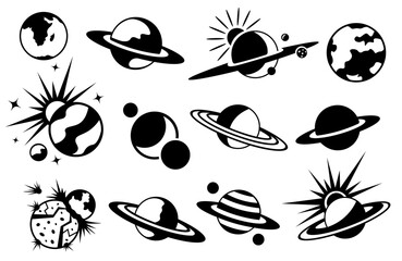 Planets SVG,  Star SVG, Earth SVG, Galaxy SVG, Planet SVG, Moon SVG