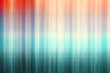 Poster - Abstract background with stripes and lines in blue, orange and red colors