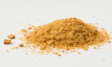 Pile Of Breadcrumbs Isolated On White