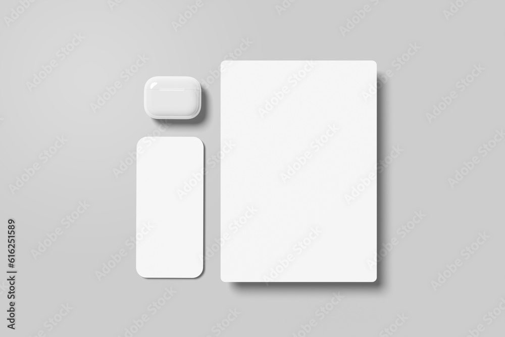 Pop Style UI & UX Screen App Mockup Stock Illustration | Adobe Stock