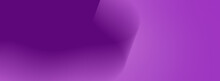 Soft Lilac And Purple Gradient Background. Various Abstract Spots. Long Banner. Template For Your Business Project And Advertising Of Cosmetic Products. Copy Space