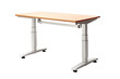 © Perfect PNG - adjustable standing desk isolated on a transparent background, generative ai