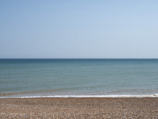 Poster - sea seen from beach