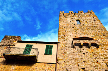 Poster - San Giovanni Tower Noli Savona Italy