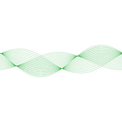 Fototapete - Abstract background with waves