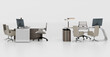 © Kuan - 3d render of CEO table