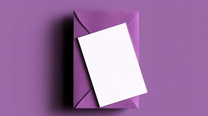 Poster - blank paper with shadow