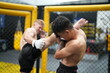 © FotoArtist - Two professional boxers fighting at the gym