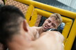 © FotoArtist - Two professional boxers fighting at the gym