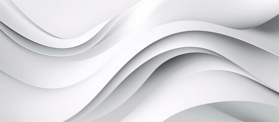 Wall Mural - white abstract modern background design. use for poster, template on web