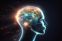 Unlocking The Mysteries Of The Mind: Exploring The Connection Between Meditation, Esotericism, And The Glowing Neurons Of The Brain, Generative AI.