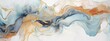 © Corri Seizinger - Abstract watercolor paint background illustration - Soft pastel pink blue color and golden lines, with liquid fluid marbled paper texture banner texture, Generative Ai