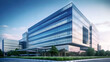 © evening_tao - 3D modern business office building