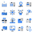 © Vectorslab - Pack of Shipment Flat Icons