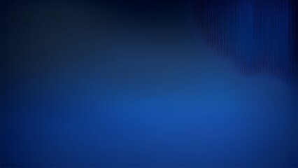 Gradient blue abstract background smooth dark blue with black vignette studio