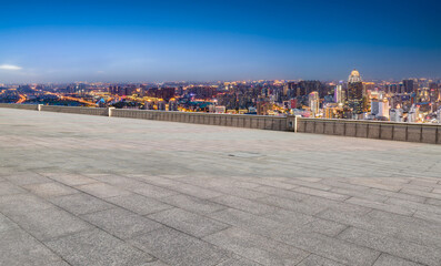 Poster - China's modern urban architectural landscape skyline..