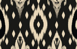 Fototapeta Boho - Ethnic abstract ikat art. Aztec ornament print. geometric ethnic pattern seamless  color oriental.  Design for background ,curtain, carpet, wallpaper, clothing, wrapping, Batik, vector illustration.