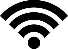 Wifi Icon Black Color