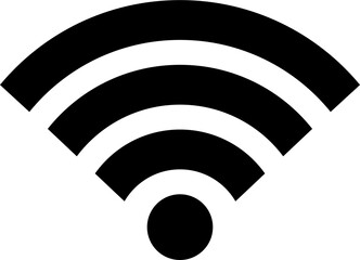 Wifi Icon Black Color