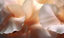  A Close Up Of A Flower With A Blurry Background.  Generative Ai